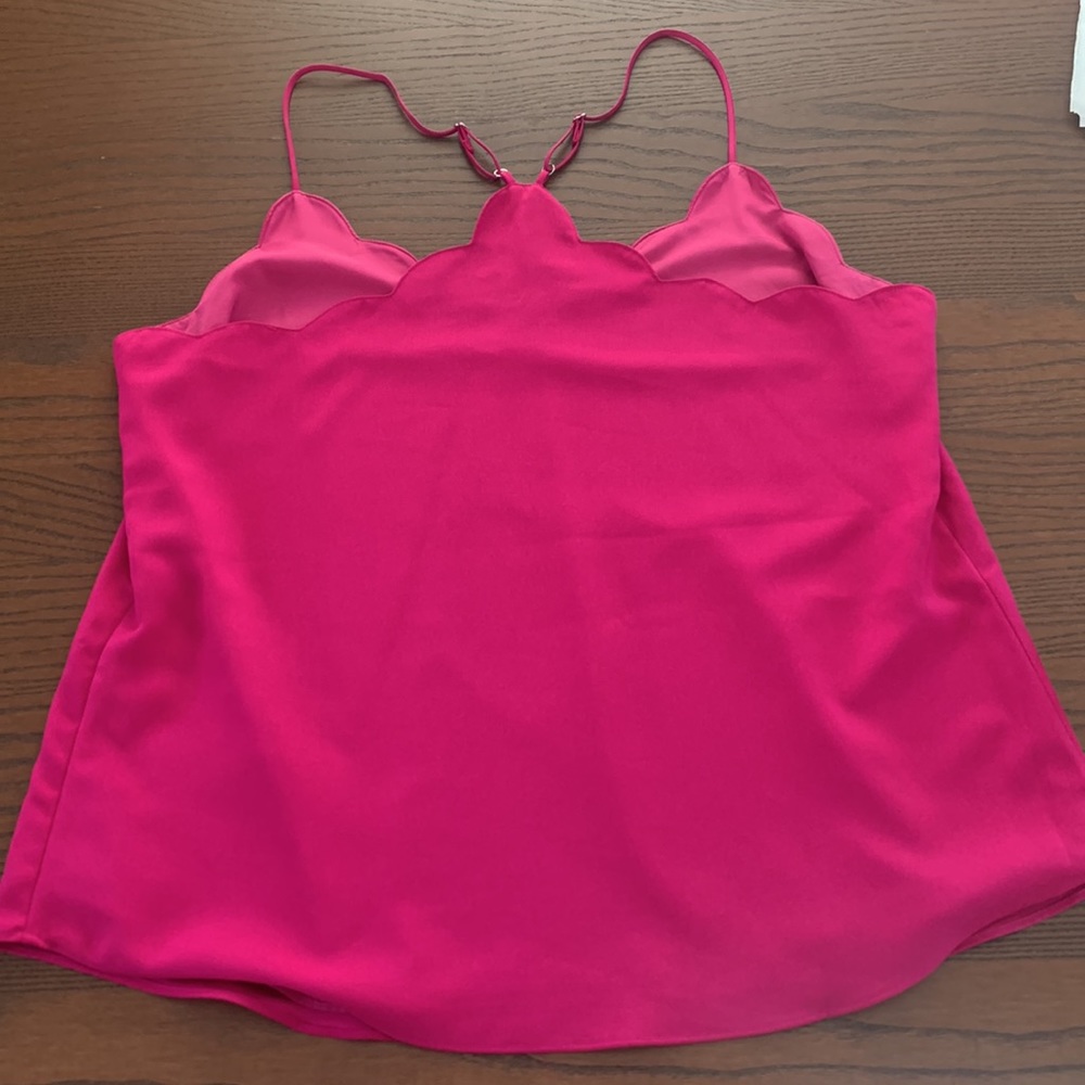 Selling THREE J. Crew scalloped cami tops - Picture 11 of 12